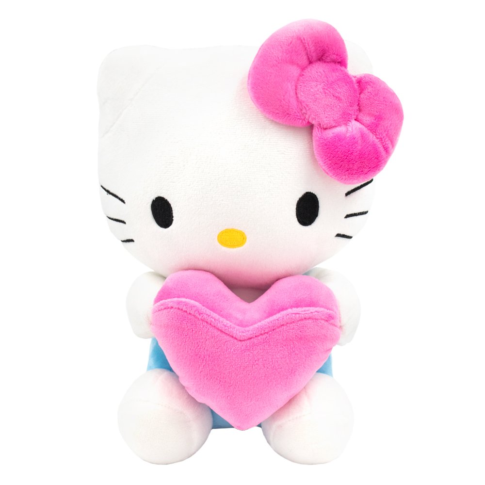 Hello Kitty heart Plush, Hello Kitty Stuffed Animal, Sanrio Hello Kitty Plushies, Sanrio Hello Kitty heart plush Gift, Graduation Gift, Valentine day gift idea, Grad , Grad gift, Birthday gift