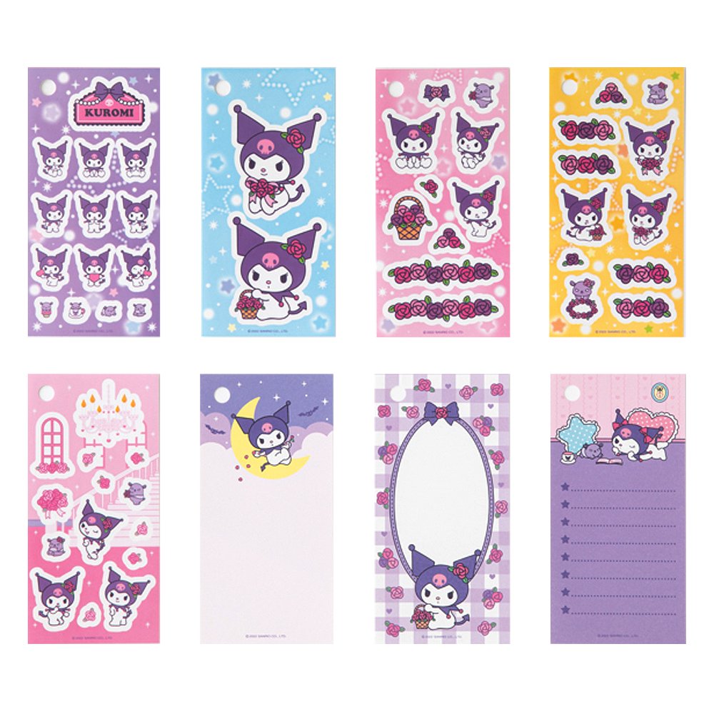 Sanrio Characters Ring Note Sticker Pack