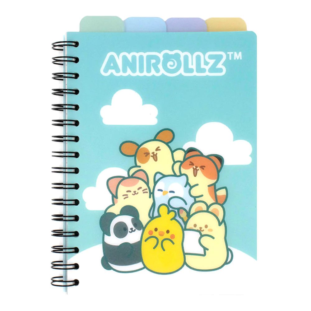 Anirollz Detachable Index Notebook