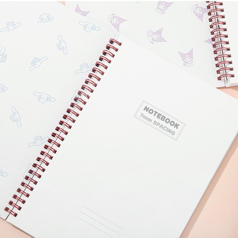 Sanrio Characters Hard Cover Ruled Notebook