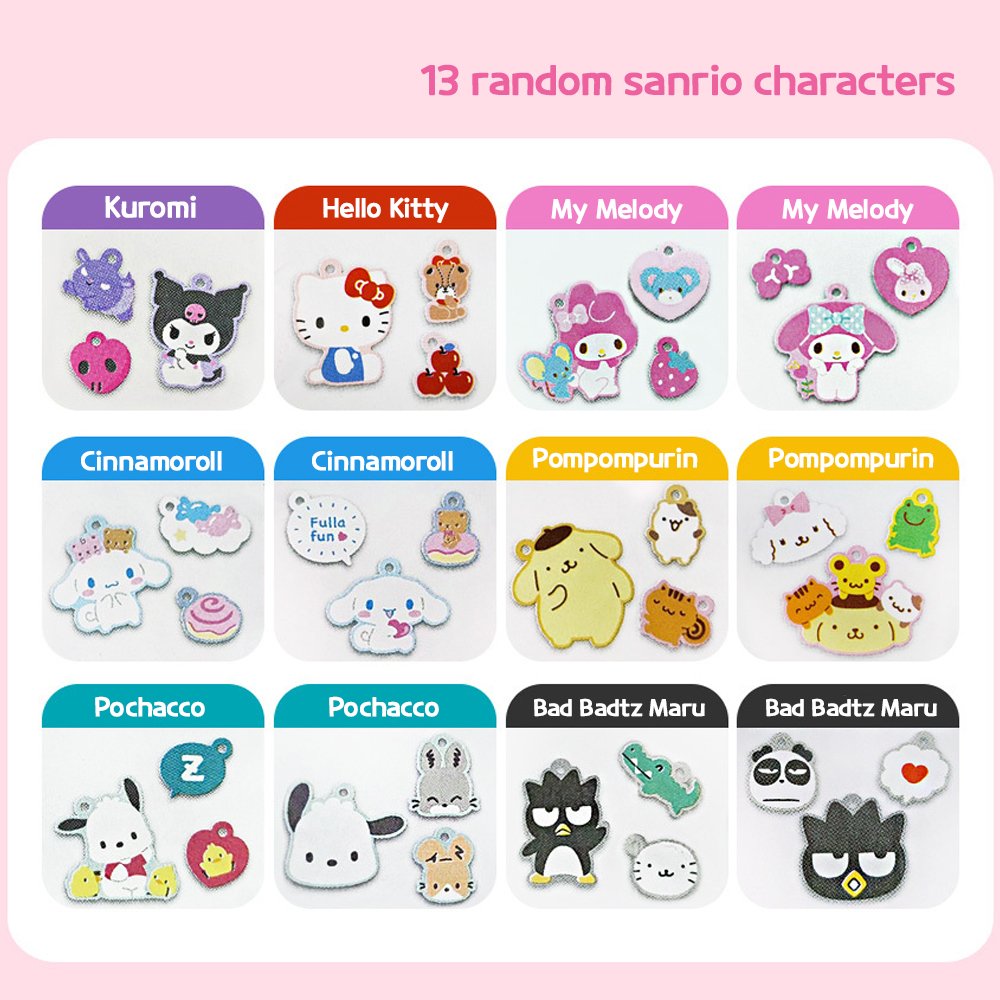 Sanrio Character Secret Shoe Charm & Keychain