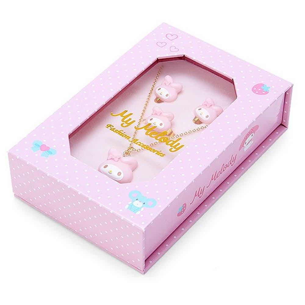 Sanrio Characters 3 Piece Jewelry Set