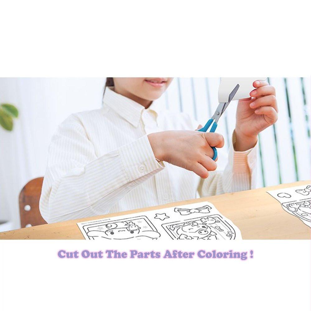 Sanrio Characters Roll Coloring Sticker Sticker V2