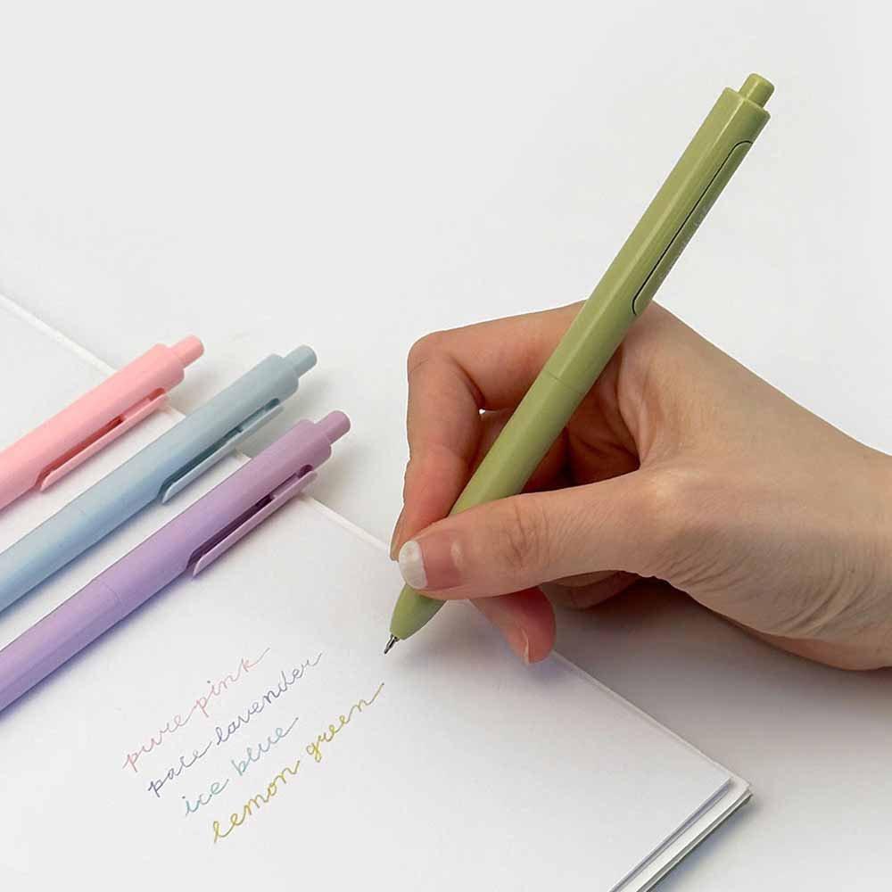 Simple Pure Color Gel Pen 4-Color Set