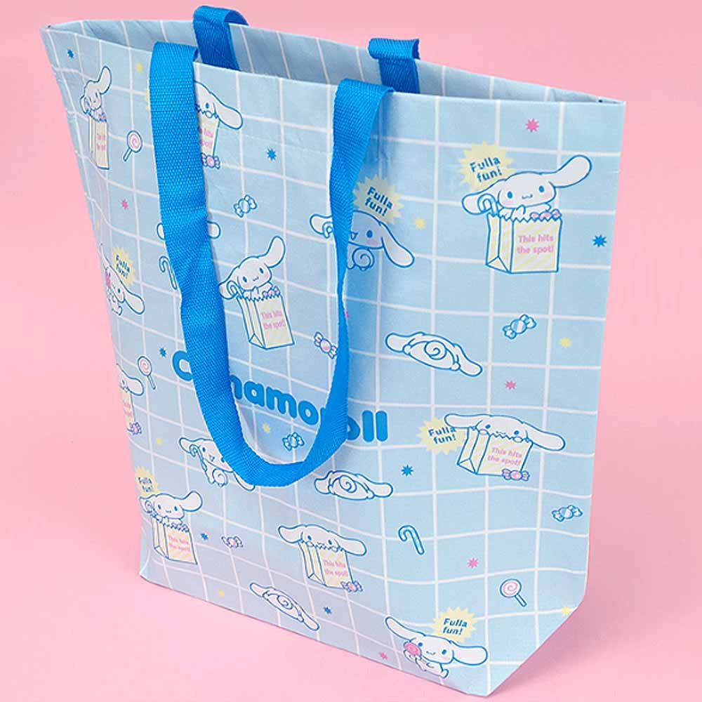 Sanrio Cinnamoroll 18" Large Reusable Tarpaulin Bag