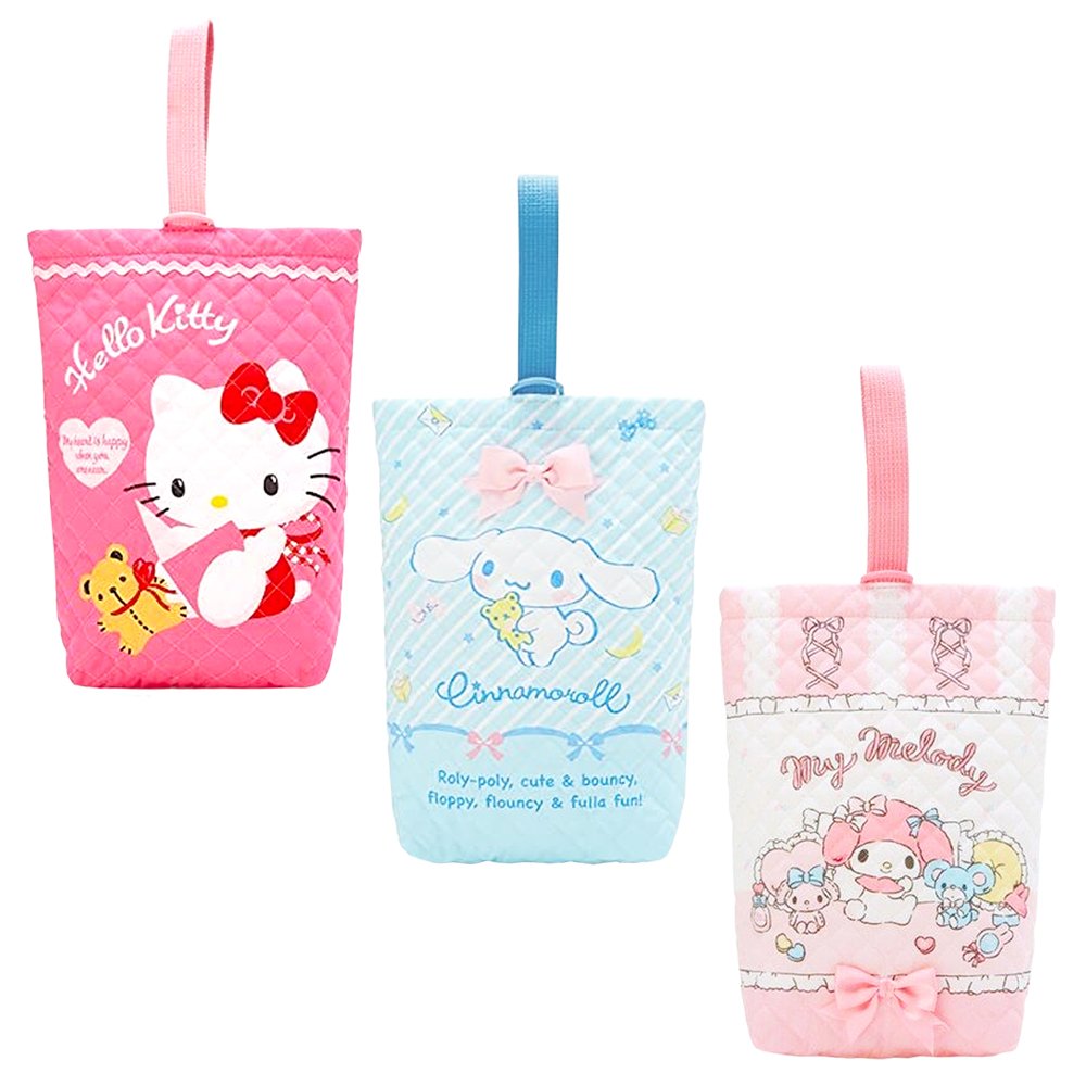 Sanrio Characters Quilted Shoe Bag