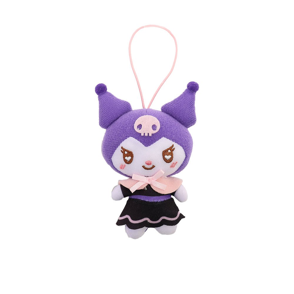 Kuromi Dress Collection Keychain Plush