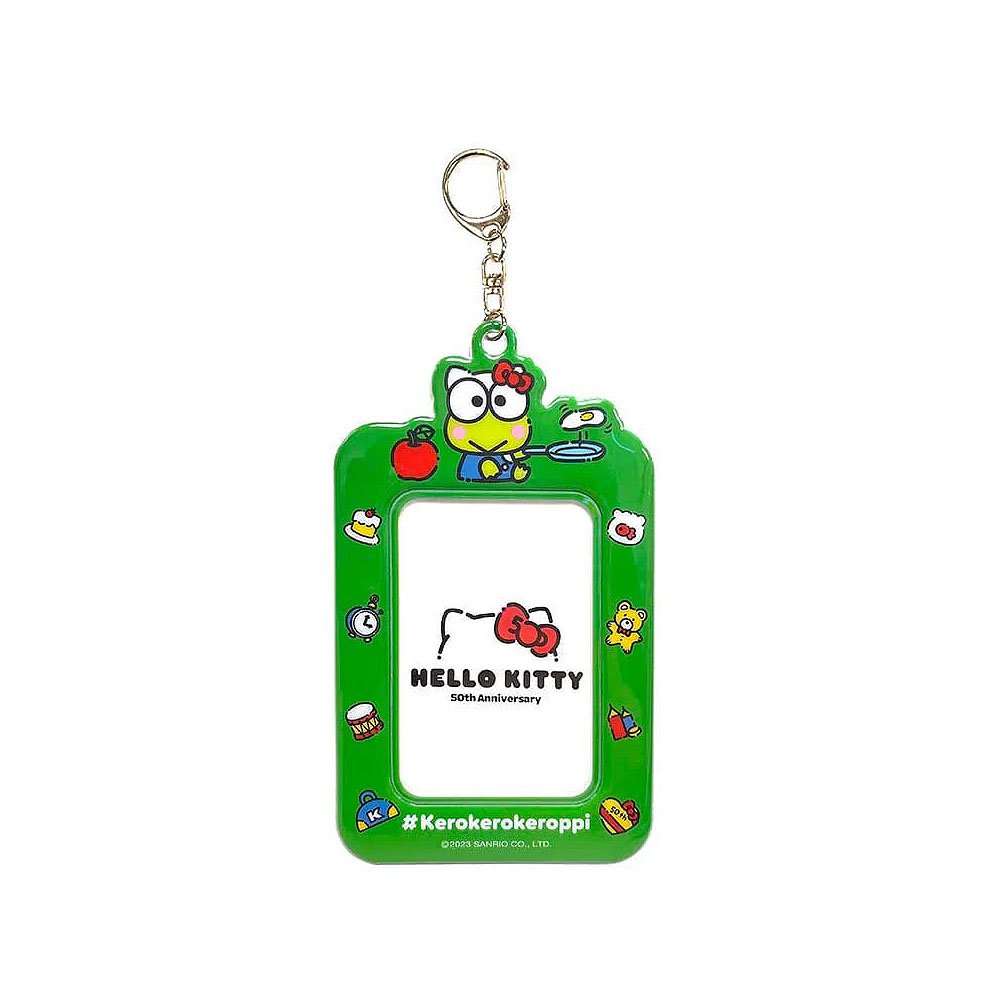 Sanrio Keroppi ID Holder Clip-On :50th Anniversary