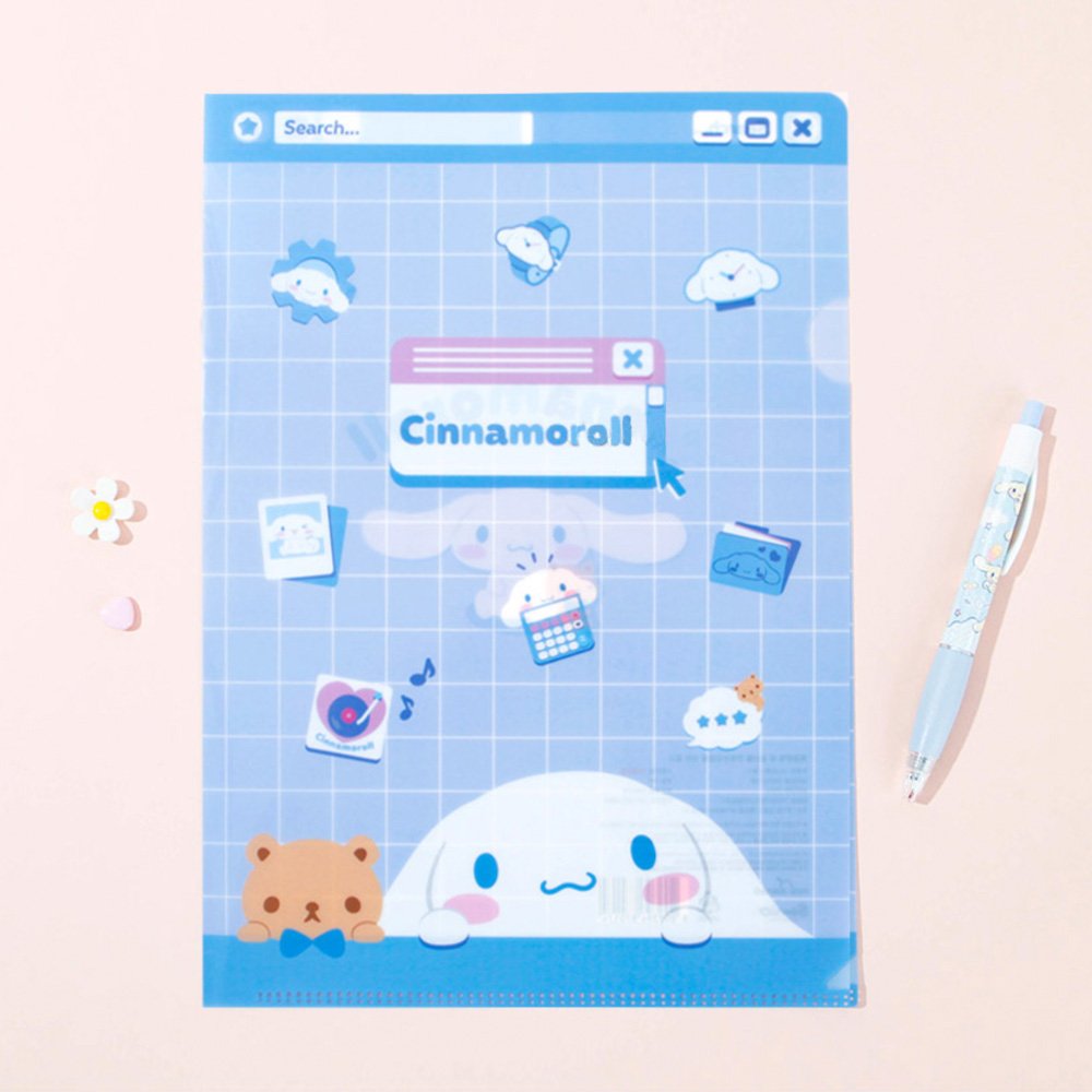 Sanrio Characters L-Folders 3pcs Set