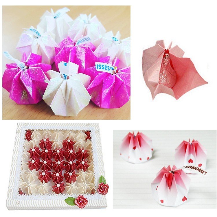 DIY Origami Lovely Fruit Folding Paper : 18 Sheets