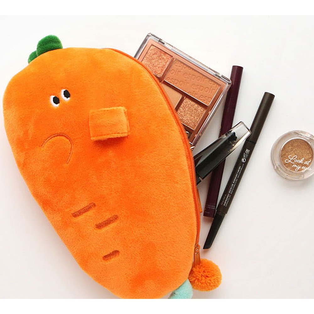 Carrot Friends Plush Pencil Case