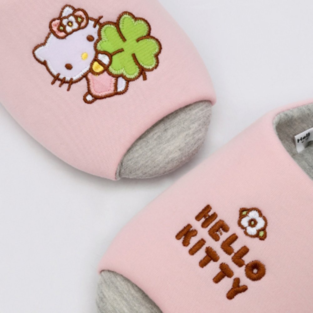 Hello Kitty Non Slip Indoor Slippers (One Size) : Clover