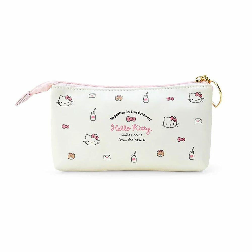 Sanrio Characters Double Pocket Pencil Pouch