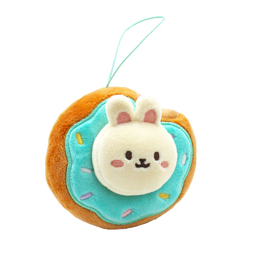 Anirollz 4" Donut Plush Keychain