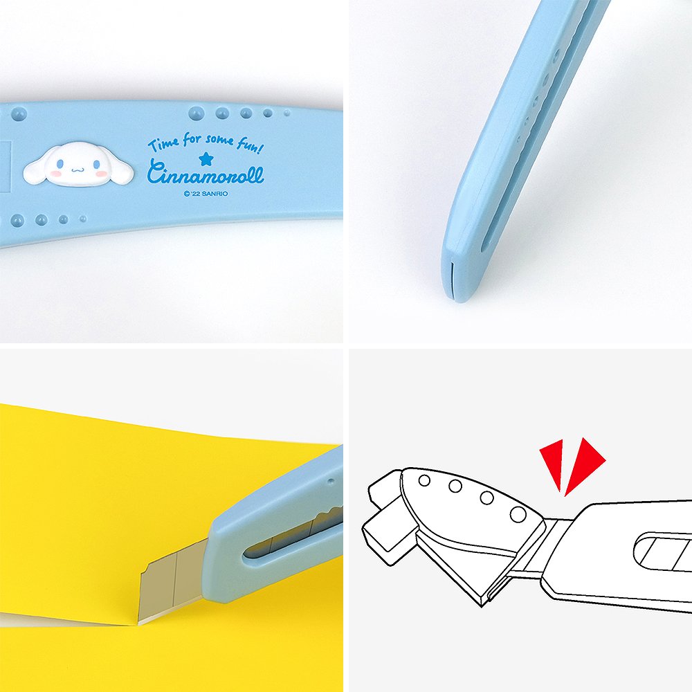 Sanrio Characters Large Cutter Knife