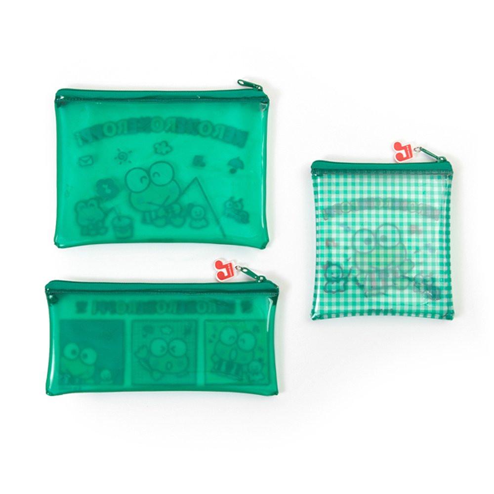 Sanrio Characters Clear Pouch 3pcs Set