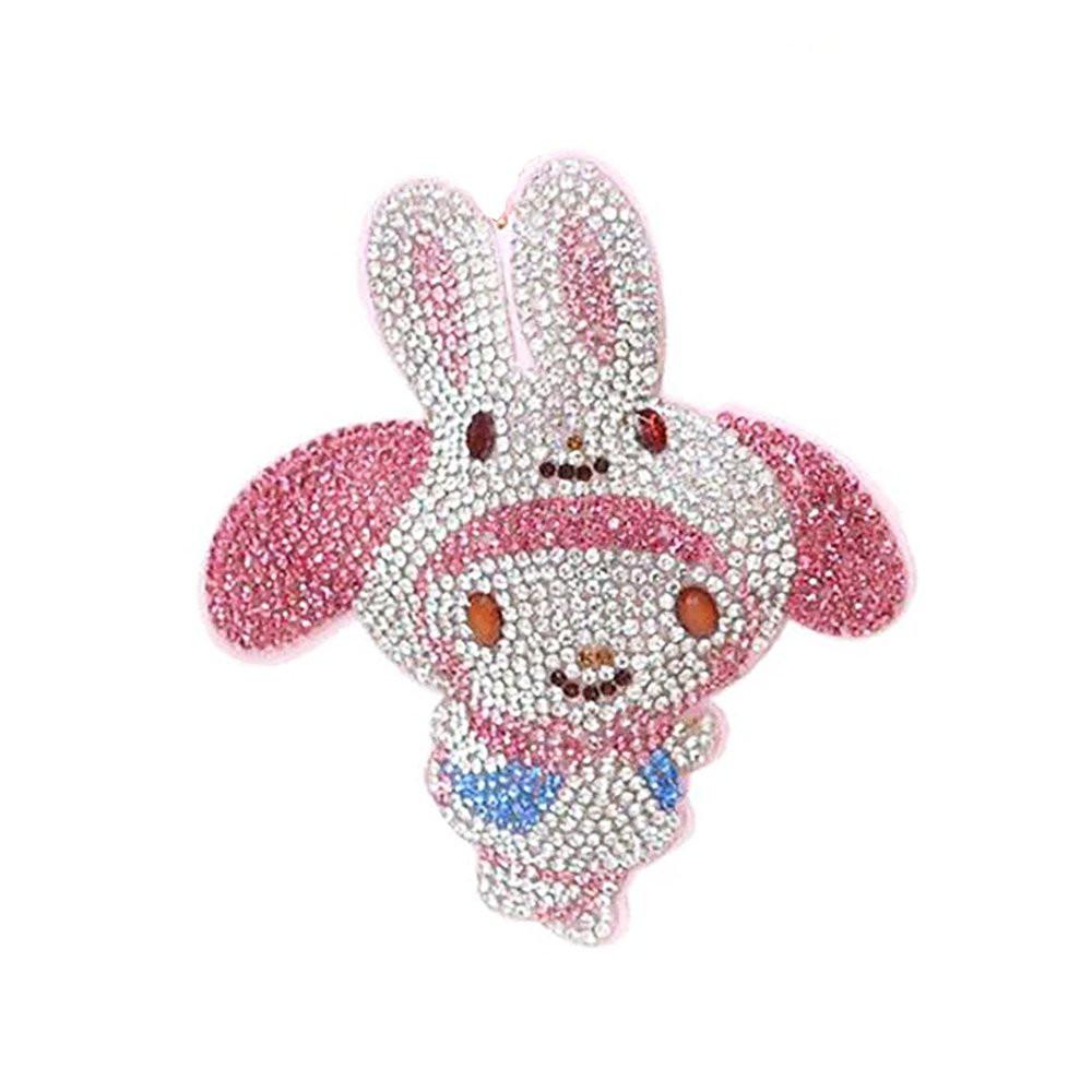 Sanrio Characters Rhinestone Mascot Keychain
