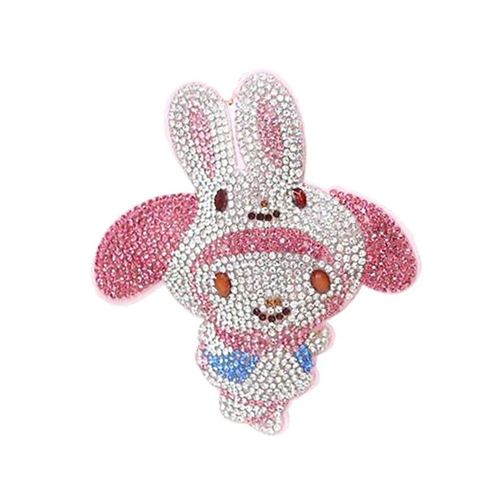 Sanrio Characters Rhinestone Mascot Keychain