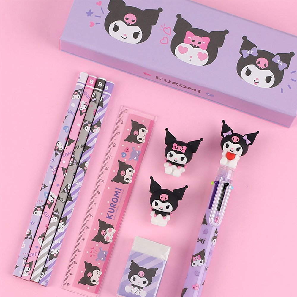 Sanrio Kuromi Stationery Gift Set