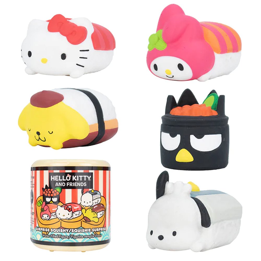 Sanrio Characters Water Squishy Surprise Capsule : Sushi