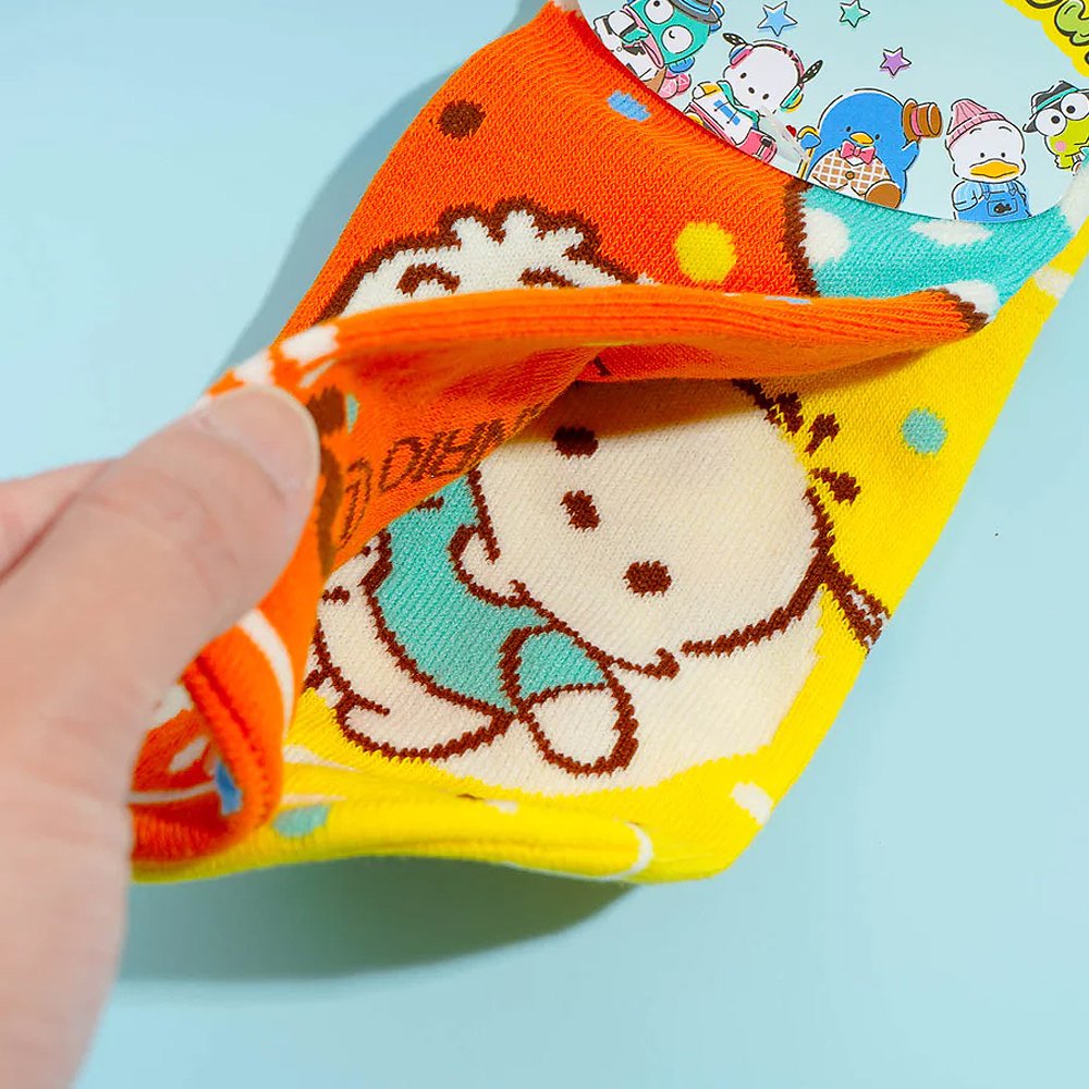 Pochacco & Pekkle Low-Cut Socks :Balloon Retro