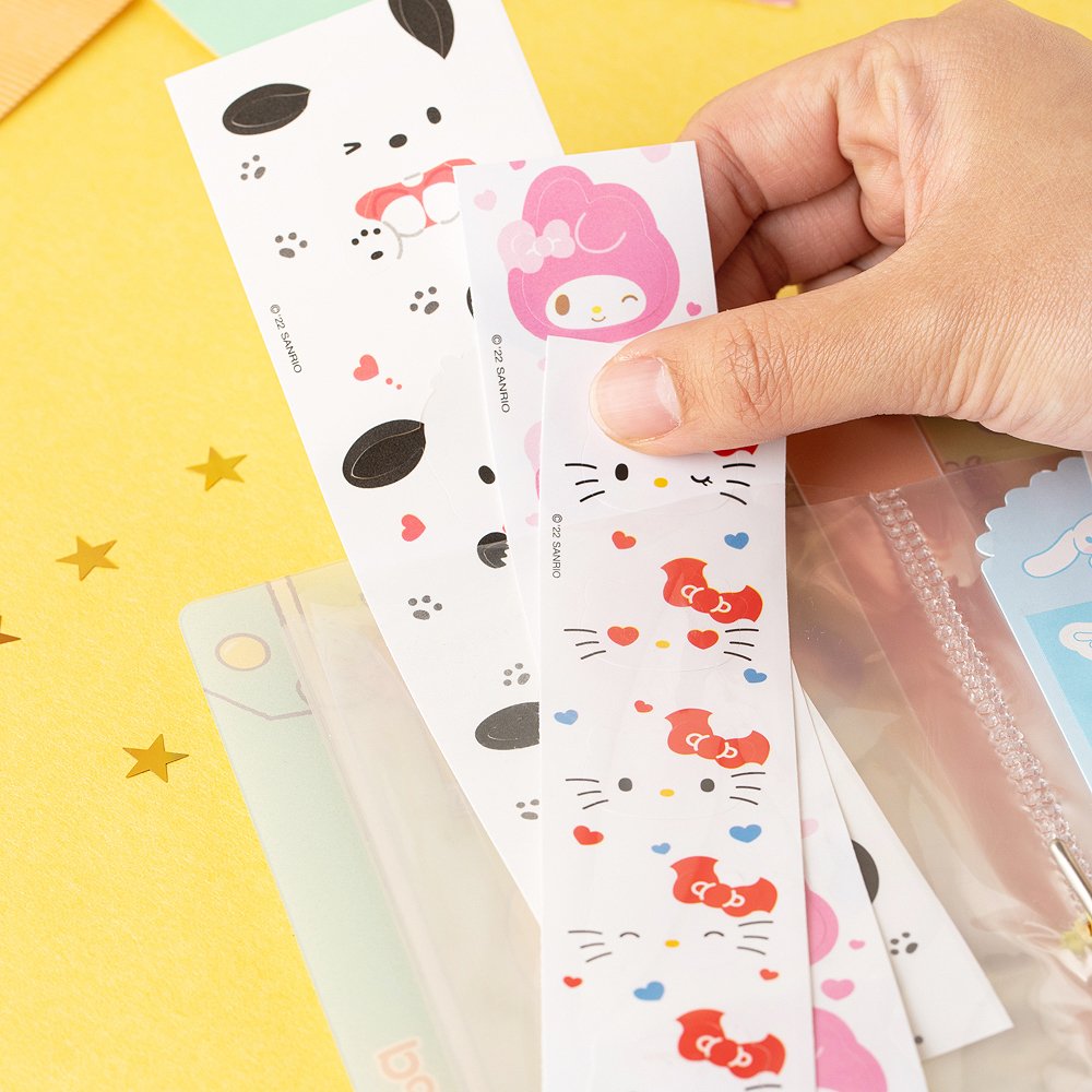 Sanrio Characters Cutie Roll Sticker