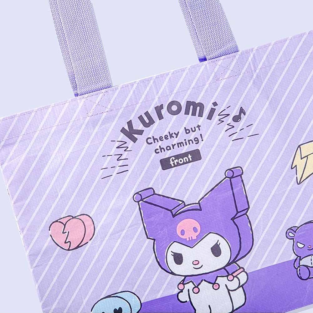 Sanrio Kuromi 16" Reusable Tarpaulin Bag
