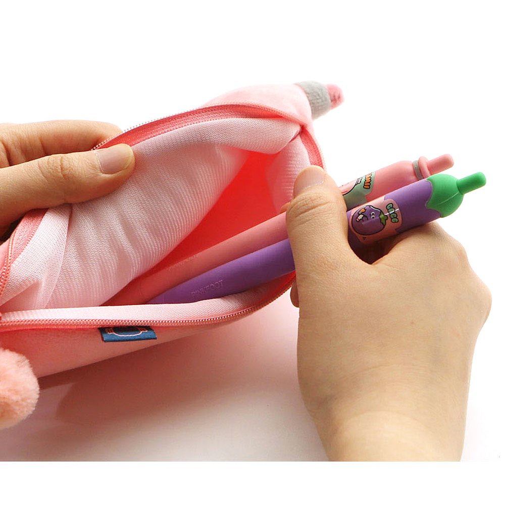 Carrot Friends Plush Pencil Case