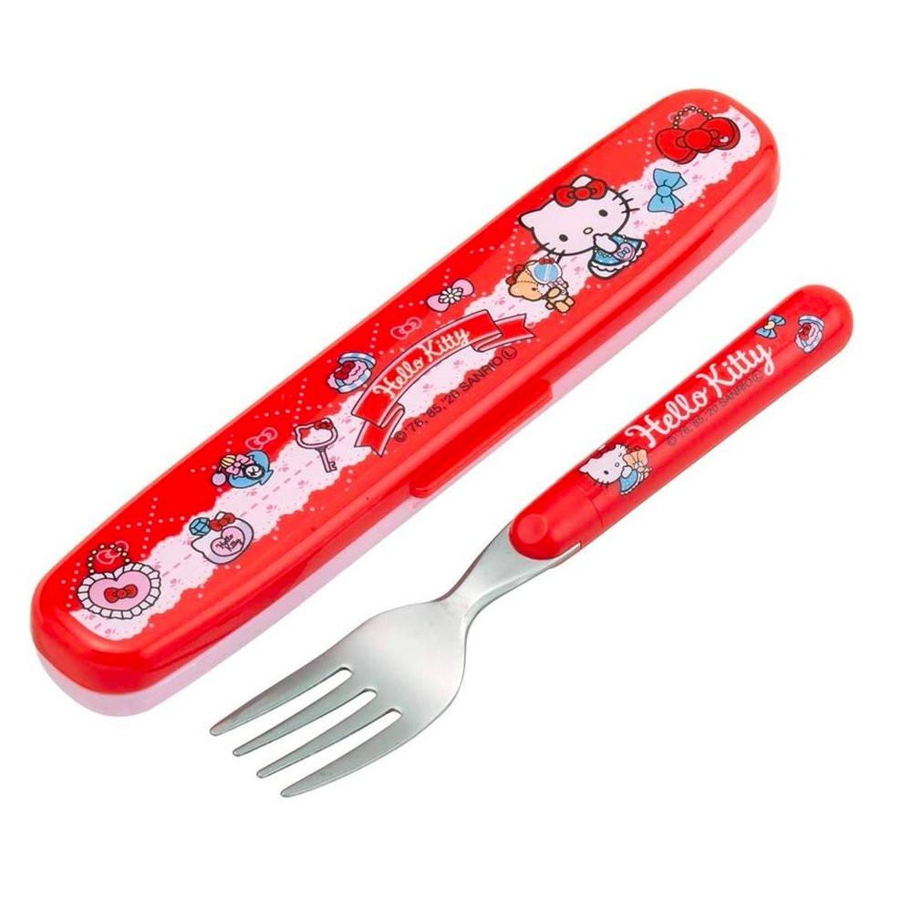 Sanrio Hello Kitty Kids Fork with Case