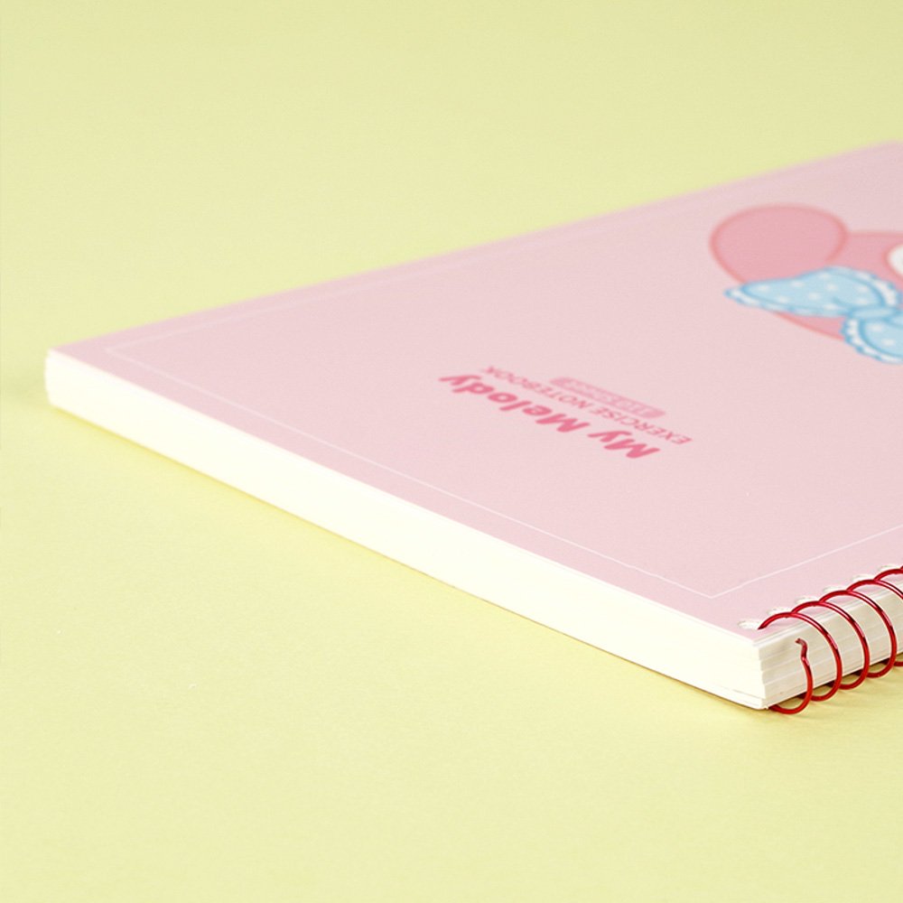 Sanrio Characters Blank Unruled Notebook