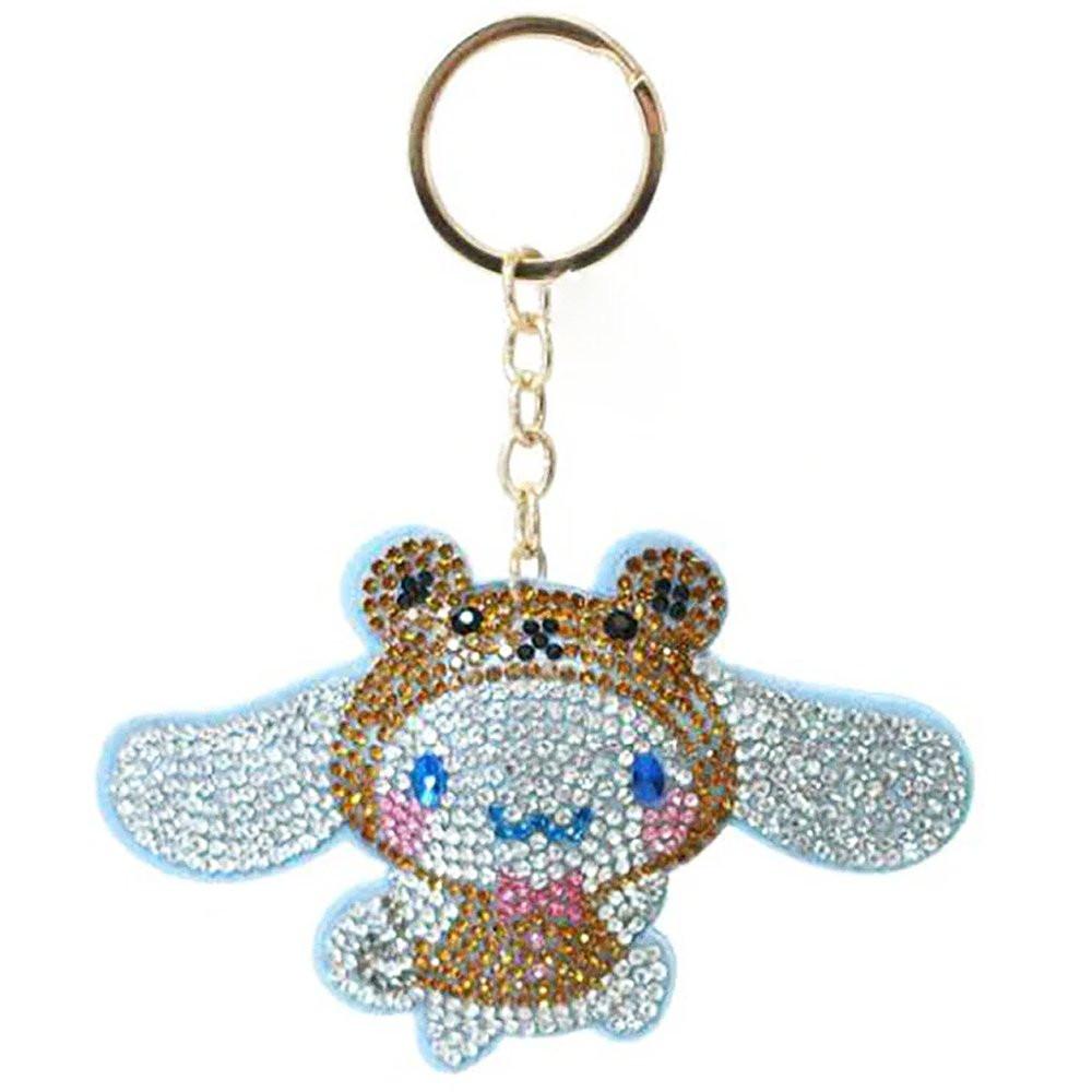 Sanrio Characters Rhinestone Mascot Keychain