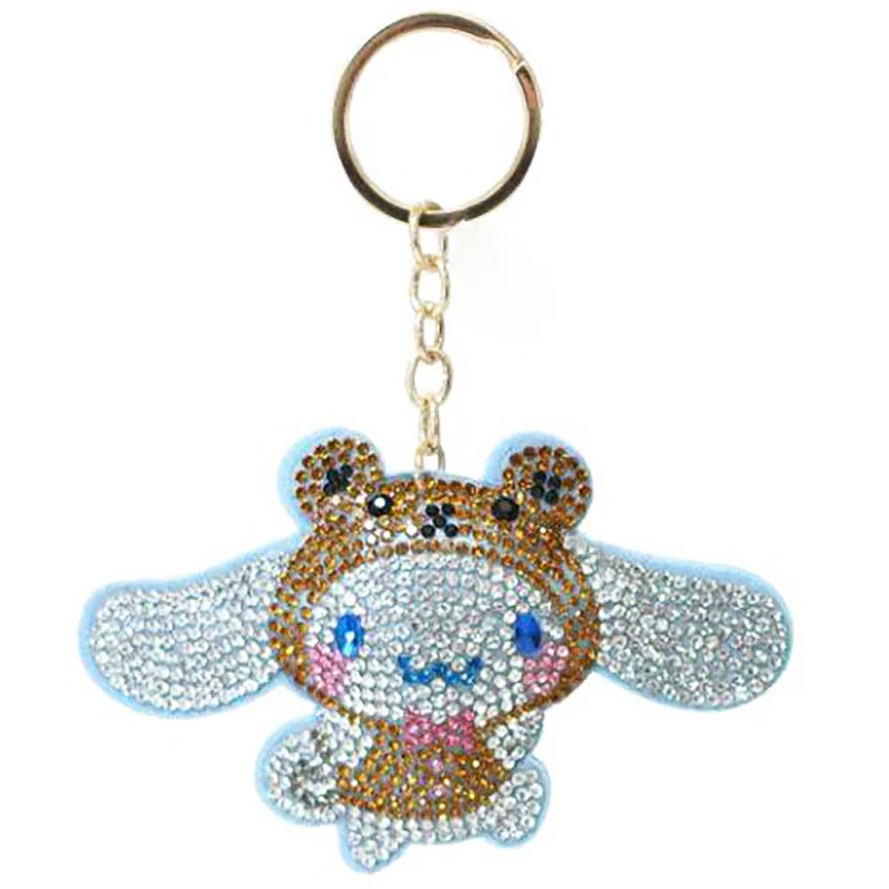Sanrio Characters Rhinestone Mascot Keychain