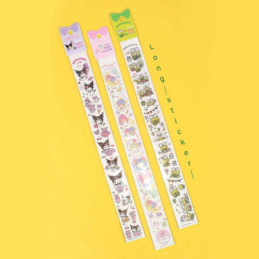 Sanrio Characters Long Deco Stickers Set : Aurora