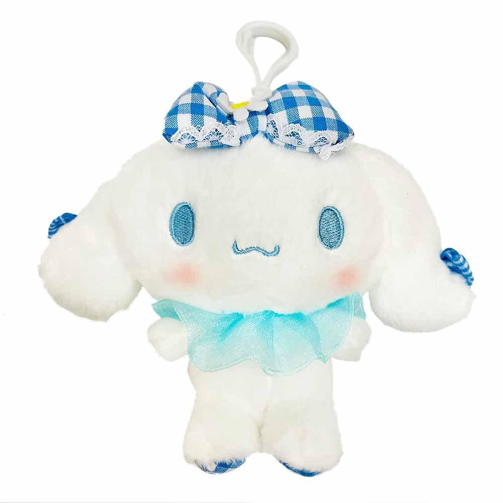 Sanrio Cinnamoroll Wing Gingham Clip-On Plush