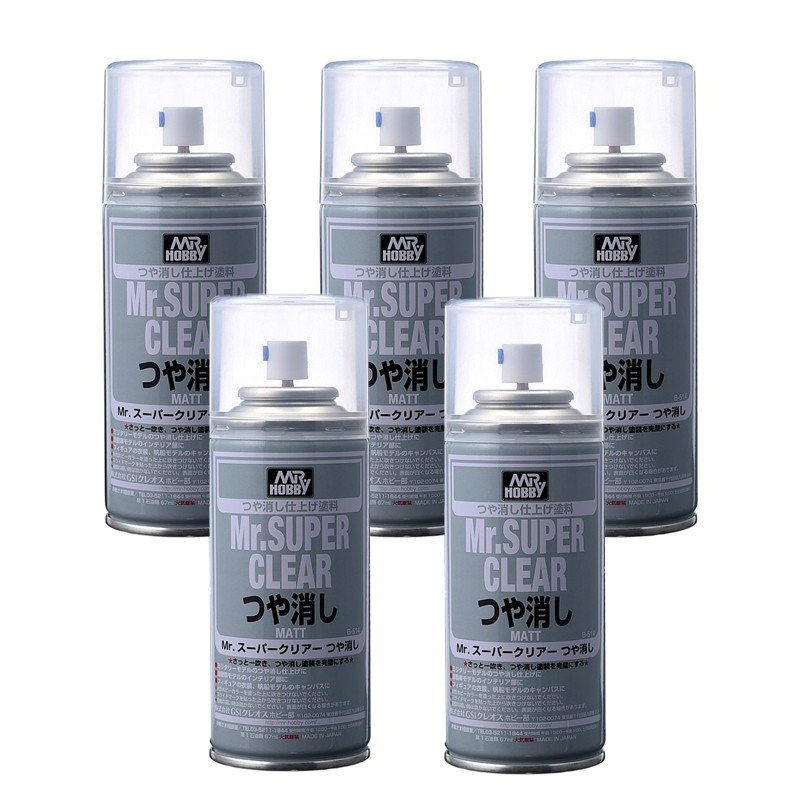 Mr. Super 170ml Clear Matt Spray
