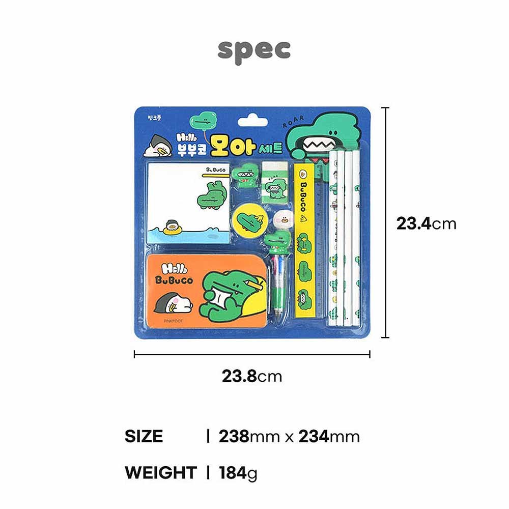 Meow Meow & Bubuco Stationery Gift Set