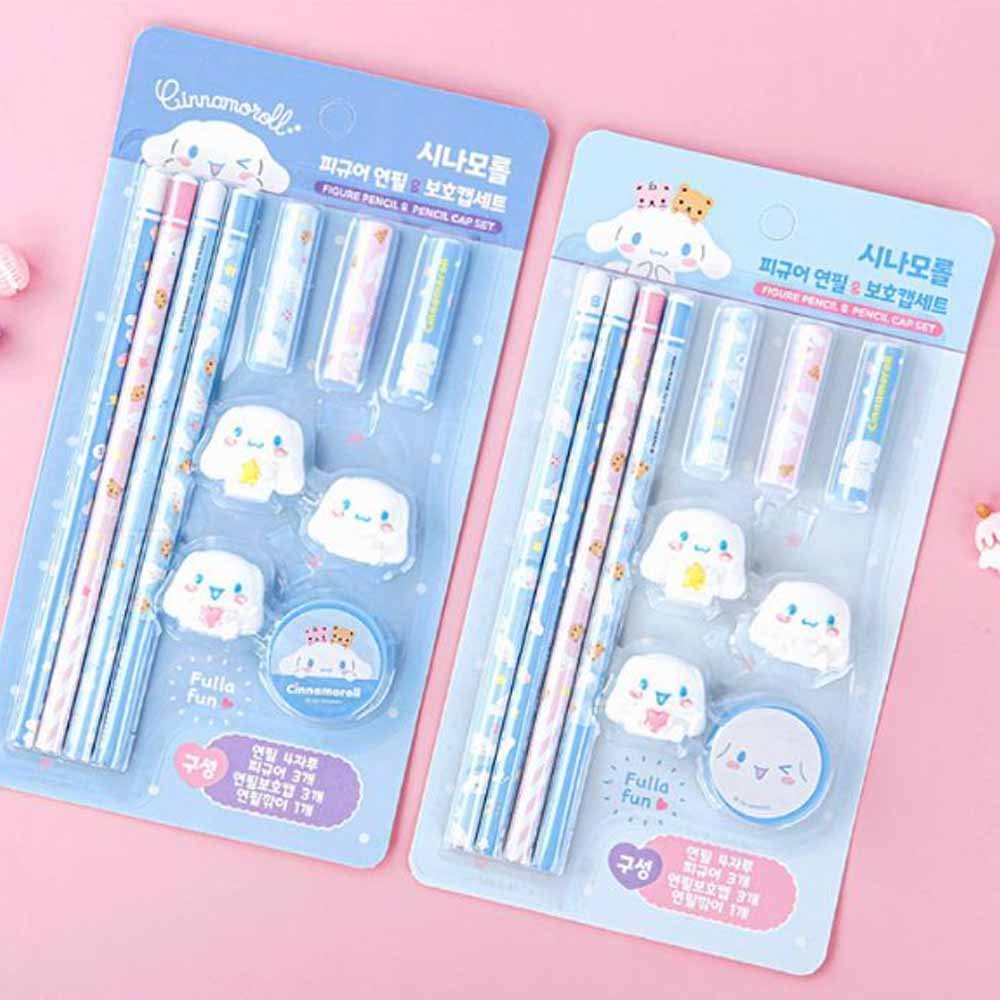 Sanrio Cinnamoroll Pencil & Figure Set