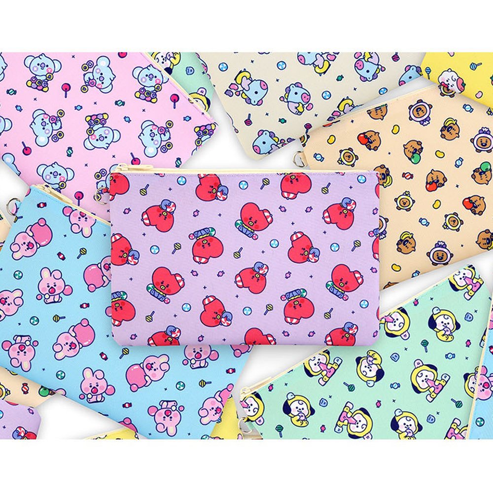 BT21 Flat Pouch : Jelly Candy