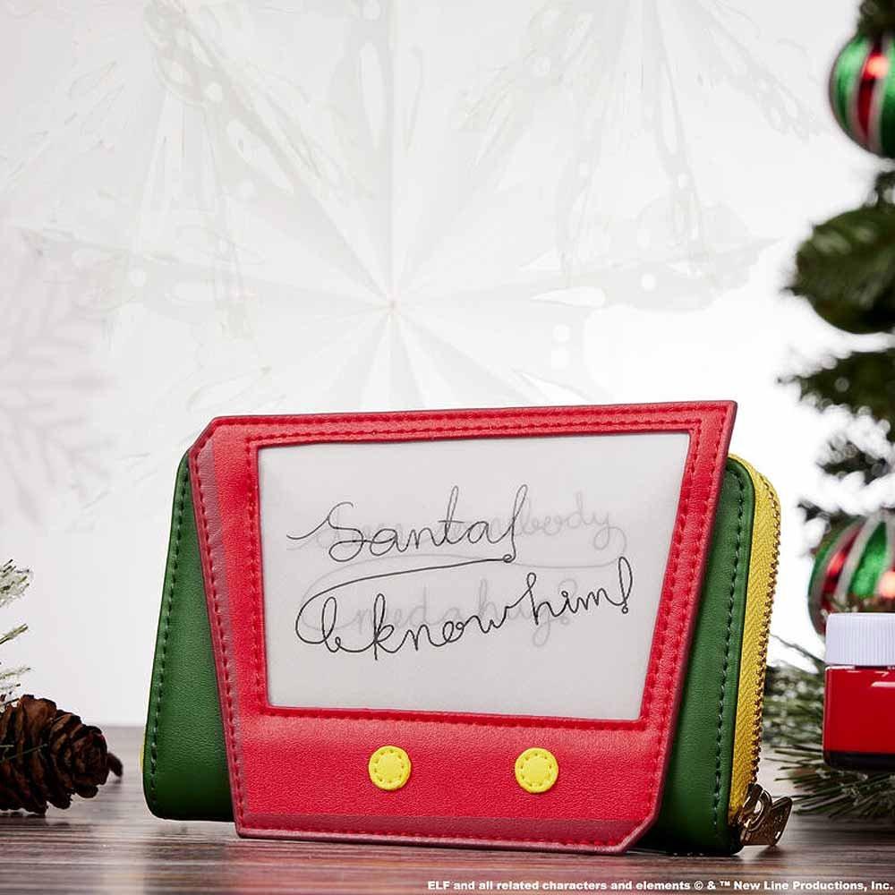 Loungefly x Elf 20th Anniversary Cosplay Lenticular Zip Around Wallet