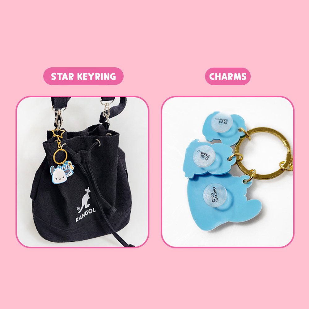 Sanrio Character Secret Shoe Charm & Keychain