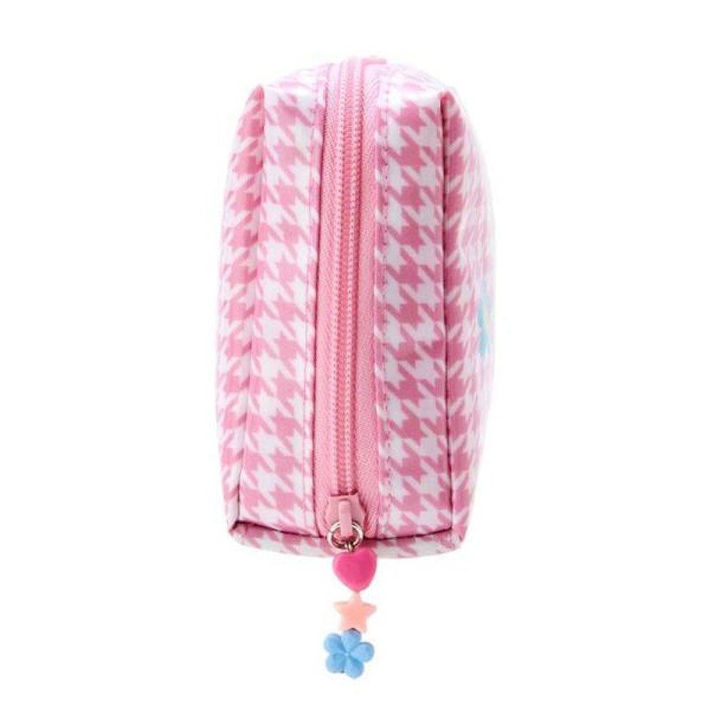 Hello Kitty Pouch :Floral Houndstooth