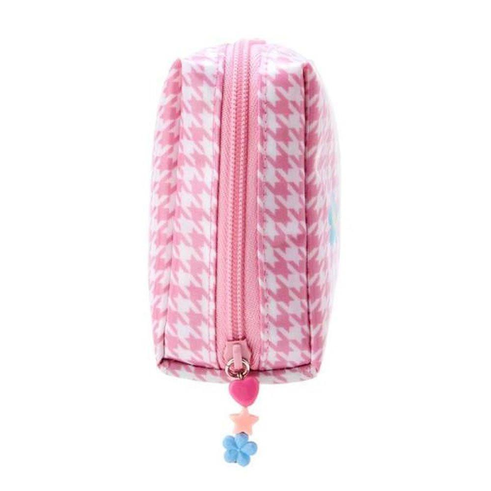 Sanrio Hello Kitty Pouch :Floral Houndstooth