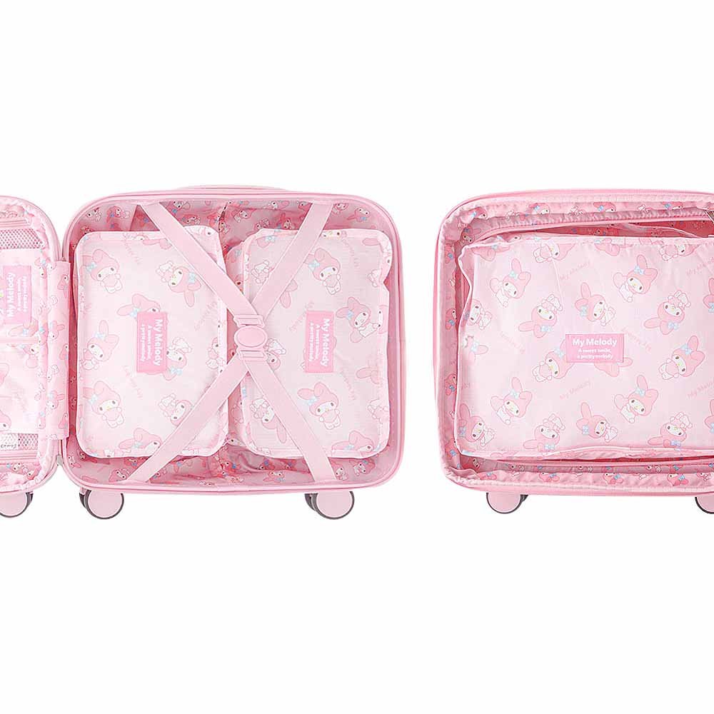 Sanrio My Melody Travel Pouch 5pcs Set