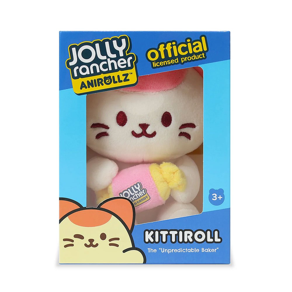 Anirollz x Jolly Rancher | Kittiroll 6" Small Sitting Plush