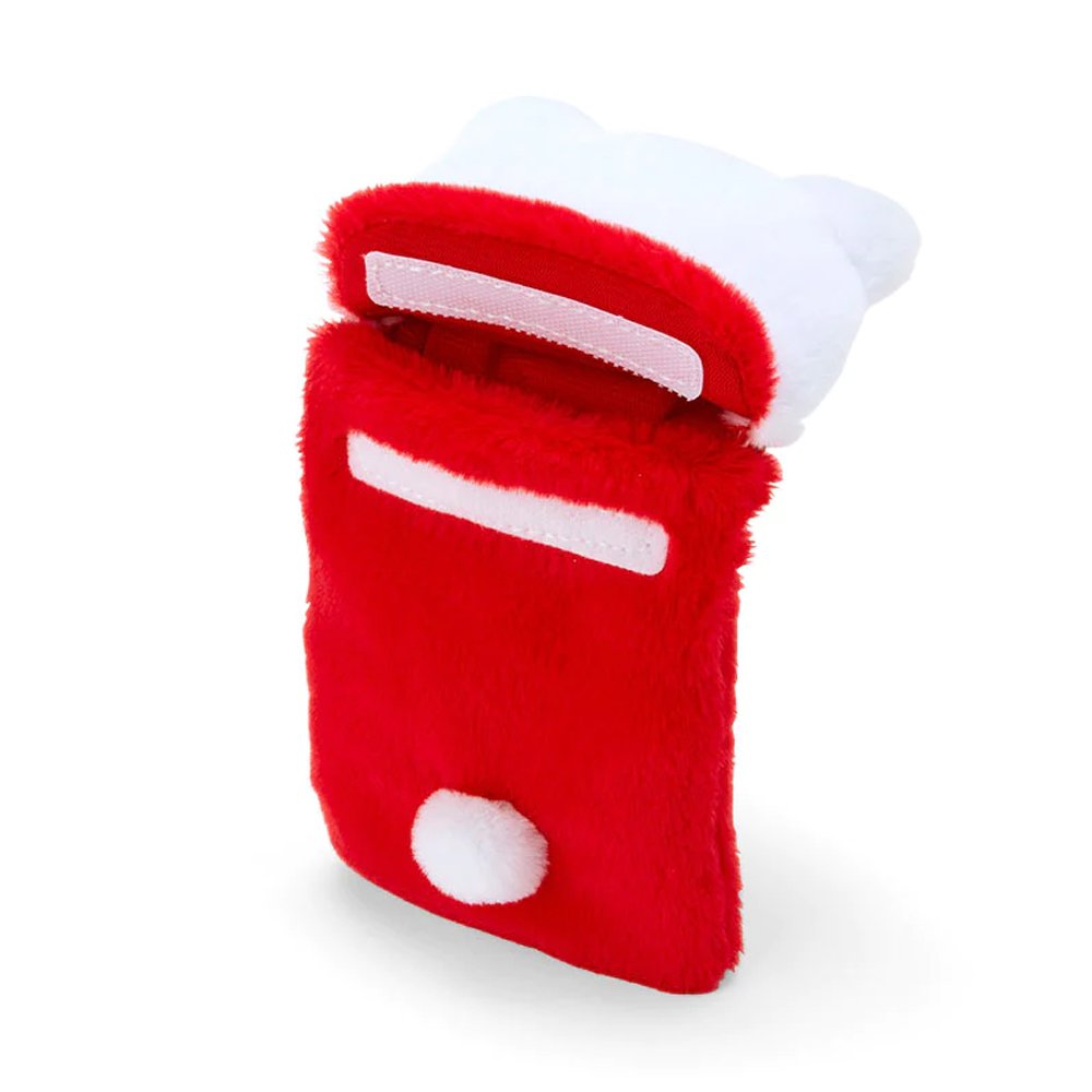 Hello Kitty Fluffy Card Case Clip-On