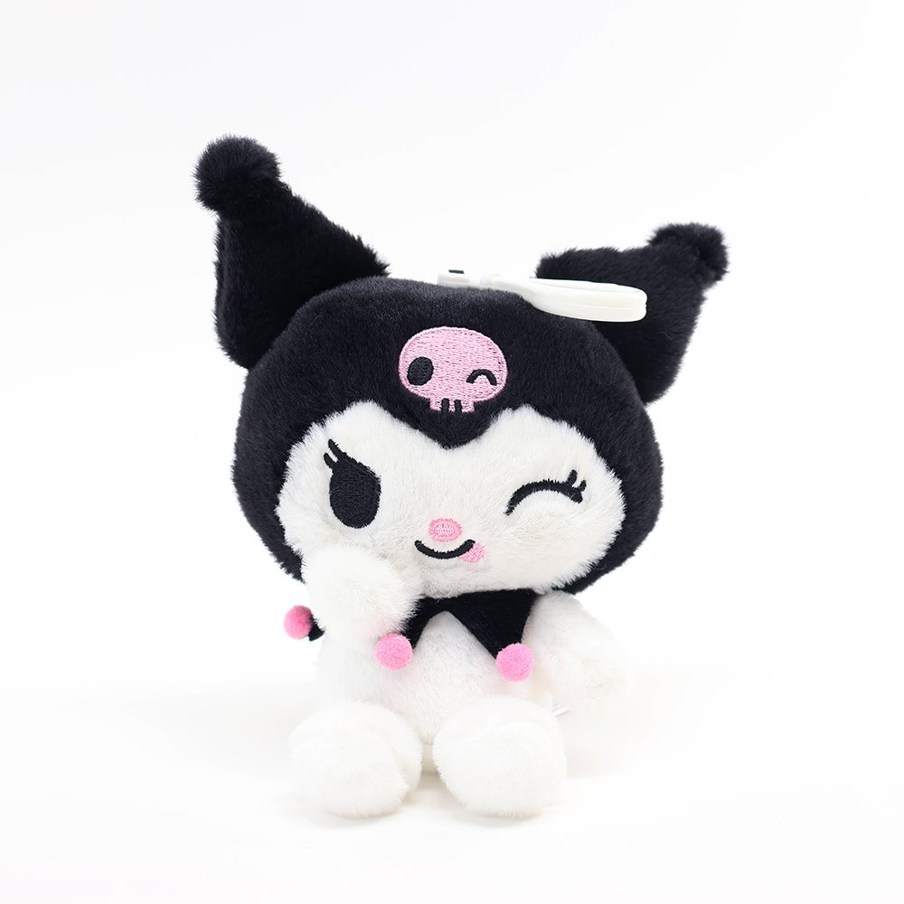 Sanrio Kuromi Expressive Face Clip-On Plush : Oops