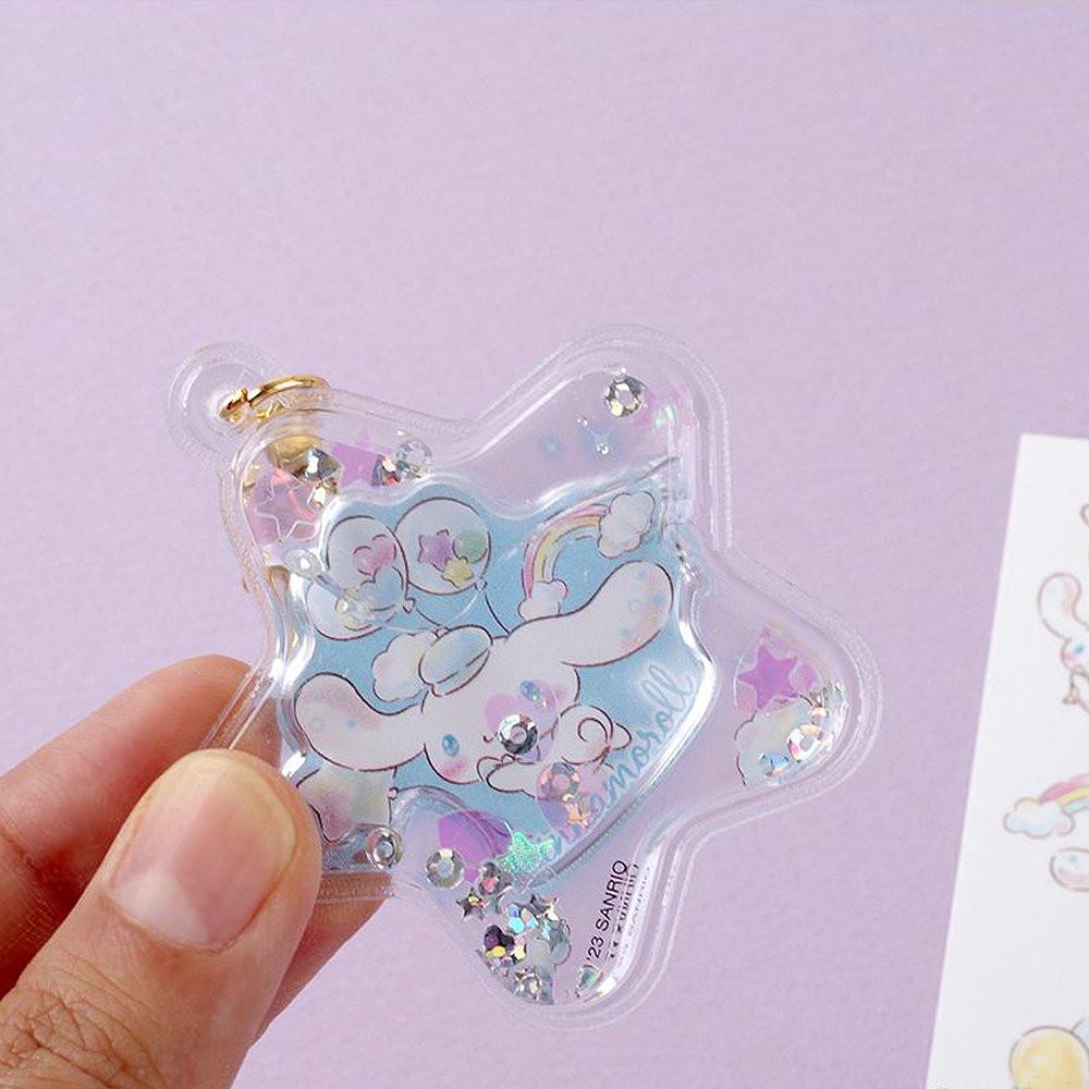 Sanrio Characters Dual Water Sticker Keyring