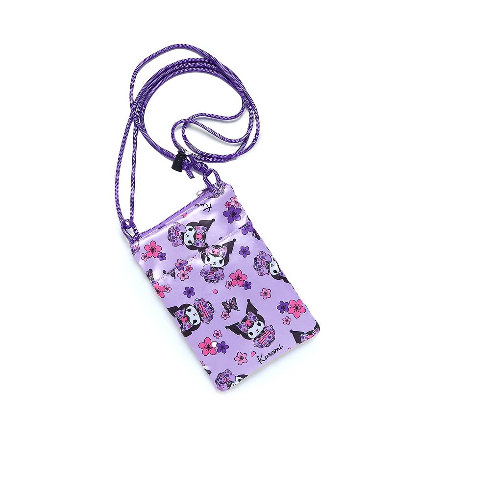 Kuromi Kimono Crossbody Phone Bag