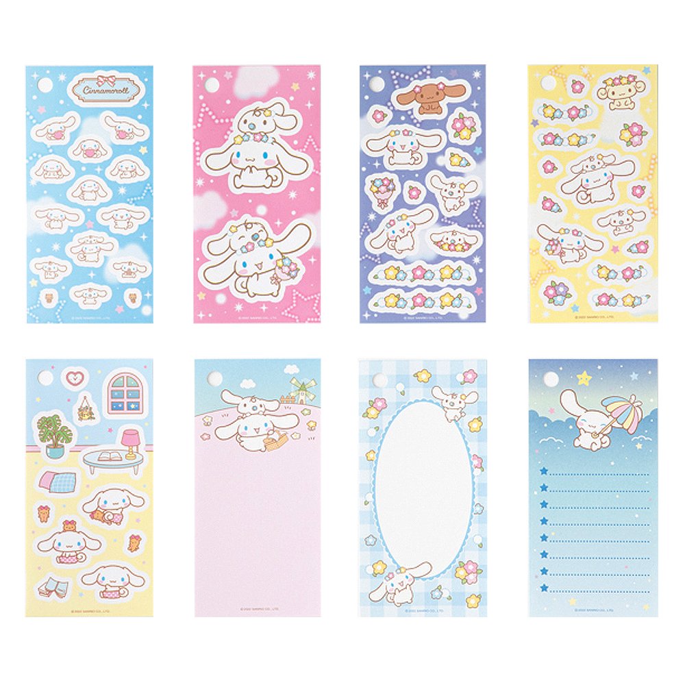 Sanrio Characters Ring Note Sticker Pack