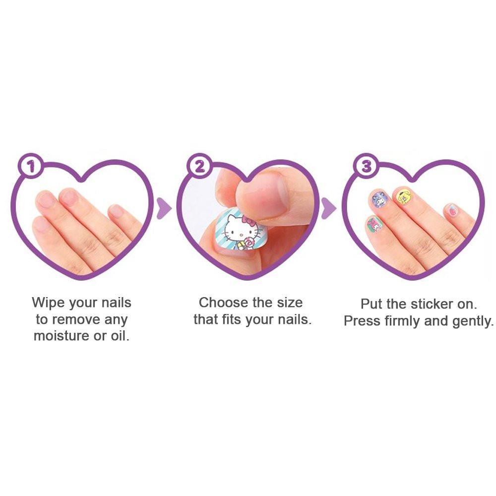 Sanrio Characters Beauty Sticker Set